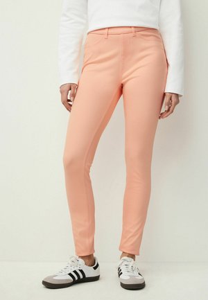 Blugi skinny fit - peach pink