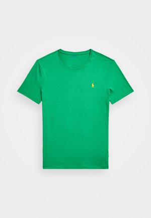 Polo Ralph Lauren CUSTOM SLIM FIT JERSEY CREWNECK T-SHIRT - Paprasti marškinėliai - golf green