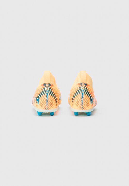 Nike JR MERCURIAL ZOOM SUPERFLY 10 ACAD AG KYLIAN MBAPPE - Firm-ground football boots - melon tint/neo turq/igloo — photo 3