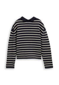 Nevybrané, navy/cloud grey stripe