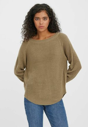 Vero Moda Jersey de punto - sepia tint