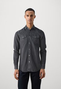 Diesel - VEGA - Shirt - black denim Thumbnail Image 1