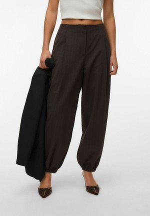VMTEXAS MITTLERE TAILLE - Pantaloni - chocolate torte