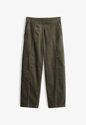 OPUS, HIGH RISE BARREL FIT - Stoffhose - light mocca