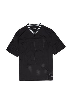 New Era, NEW ERA MESH JERSEY - Μπλουζάκι με στάμπα - new era blk