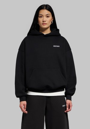 WRSTBHVR, WRSTBHVR HOODIE HAKO V3 HOODIE UNISEX - Φούτερ με κουκούλα - black beauty