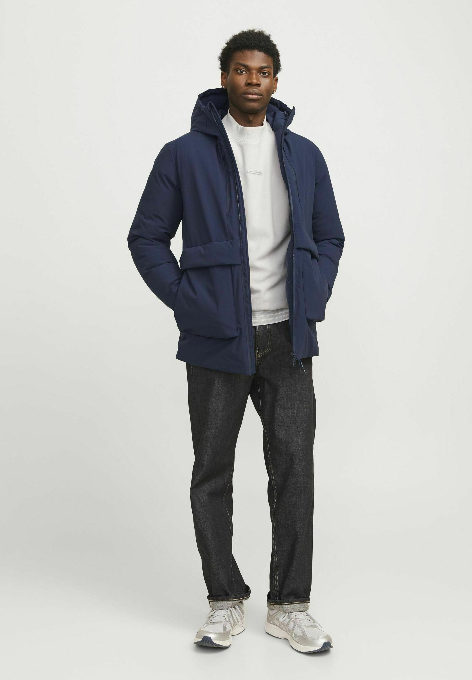 Jack & Jones Parka - navy blazer/dark blue - Zalando
