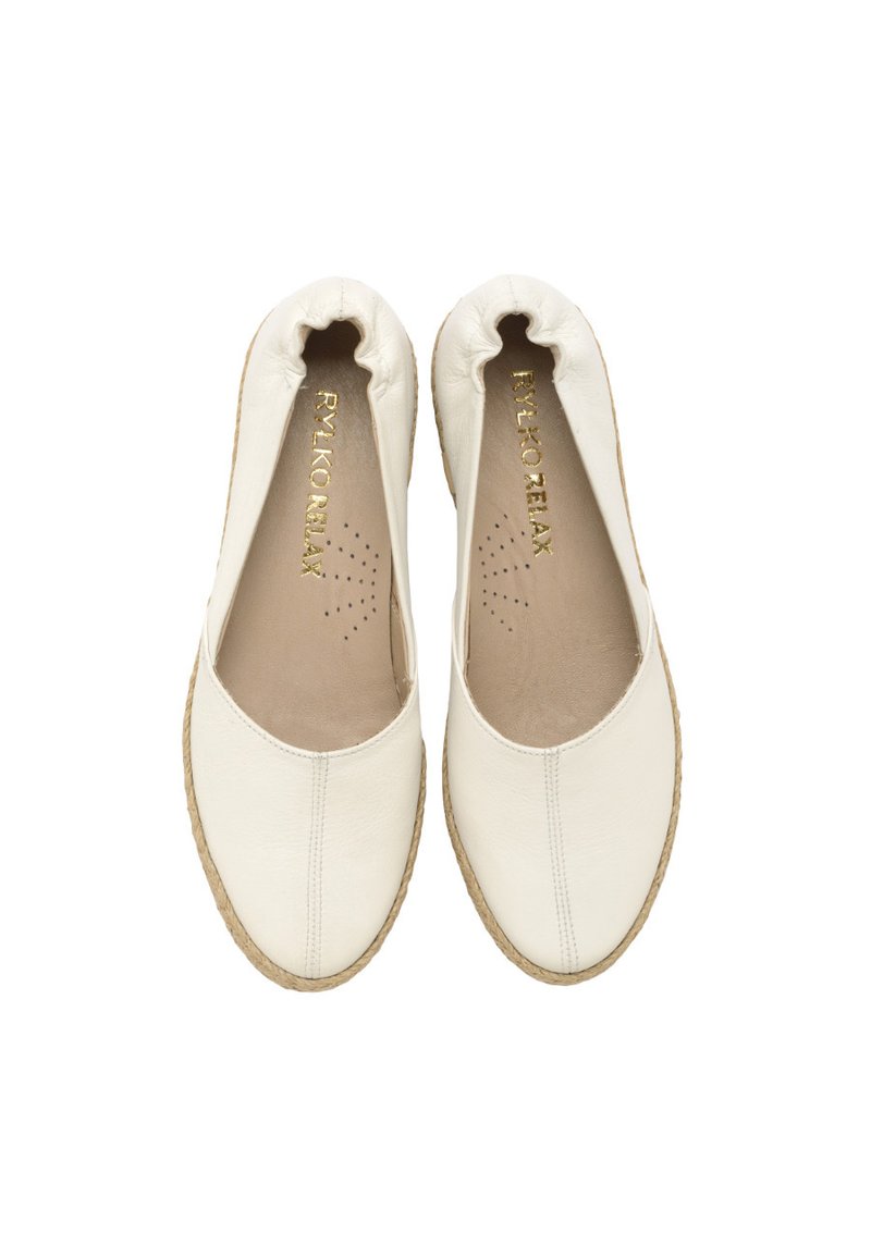 Damen Halbschuhe | RYŁKO Espadrille beige - CL57695 Damen Halbschuhe | RYŁKO Espadrille beige - CL57695