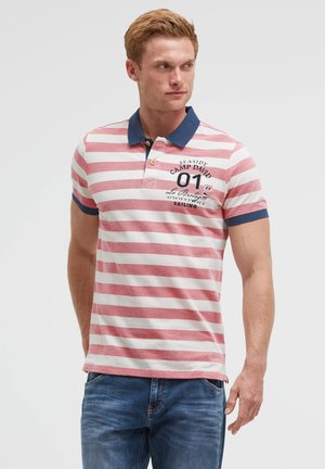 Camp David CAMP DAVID STREIFEN-POLO PIKEE MIT ARTWORK - Polo shirt - red