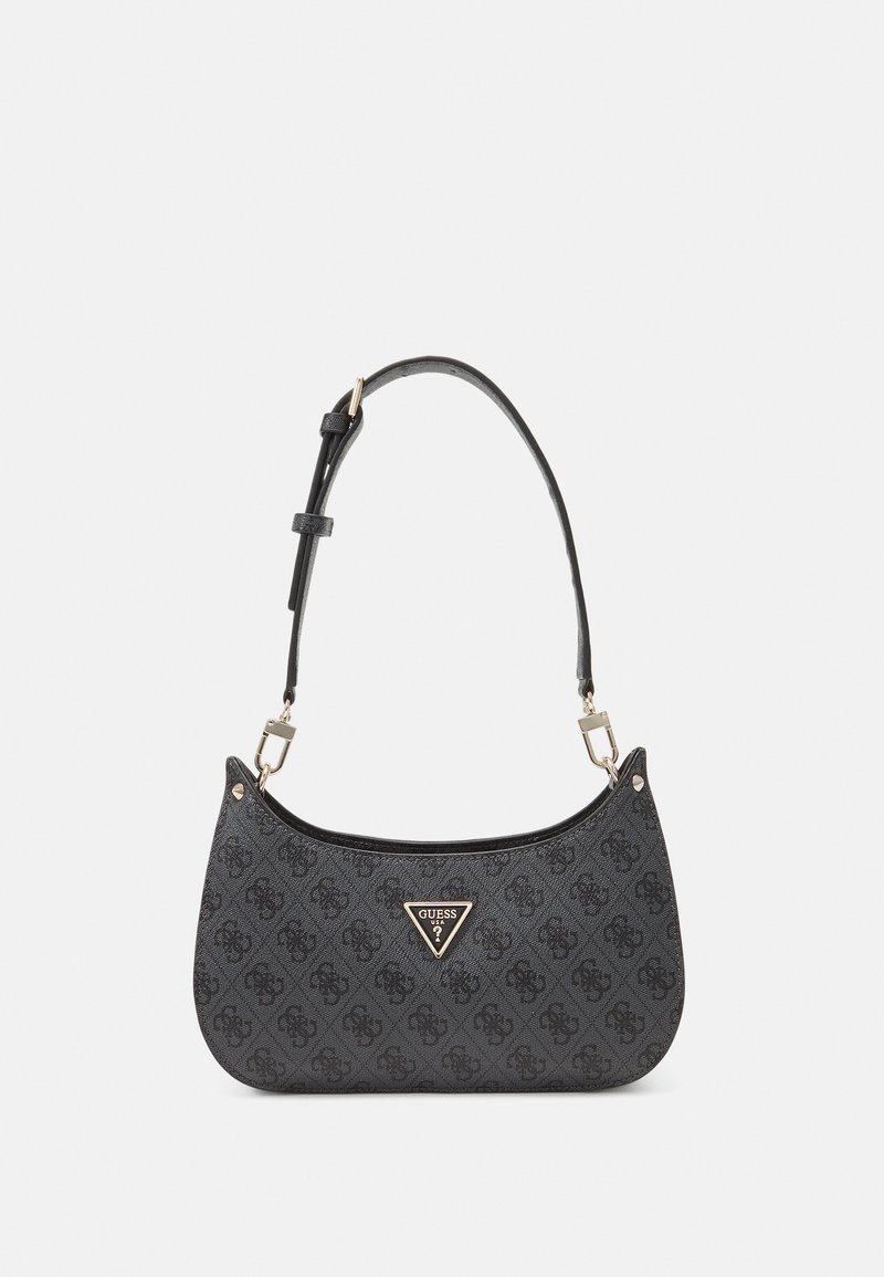 Guess - MERIDIAN - Handbag - coal logo, Enlarge
