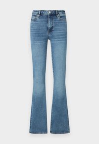 LE MINI BOOT - Bootcut piegriezuma džinsi - dark blue