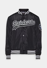 NFL LAS VEGAS RAIDERS JACKET - Chaqueta outdoor - white/sport gray/black