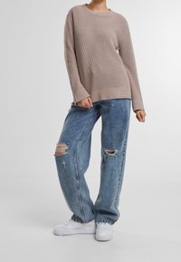 Urban Classics Stickad tröja - light pink