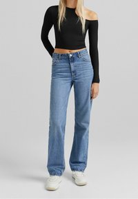 Bershka Långärmad tröja - black