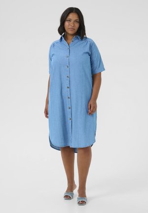 LOUISA  - Denim dress - medium blue chambray