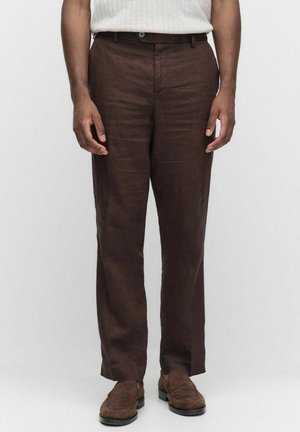 RENARD PREMIUM LINEN - Chino - dark brown
