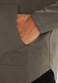 Urban Classics JERSEY HOODY - Hættetrøje - olive