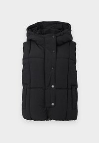 JDYWONDER SHORT HOOD - Liivi - black