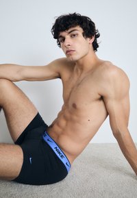 Nike Underwear TRUNK 2 PACK - Nadrág - black/green/royal pulse