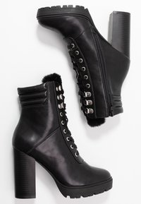 Even&Odd Bottines à talons hauts - black