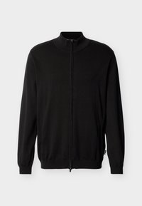 GOLF PRO JACKET DAMIER - Φούτερ με φερμουάρ - black