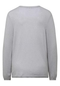 GOLDNER Strickjacke - silver-coloured grey / melange