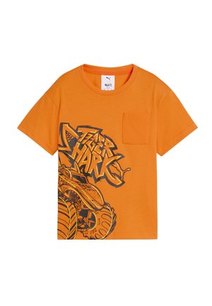 HOT WHEELS™ MONSTER TRUCKS  - T-Shirt print - orange glo