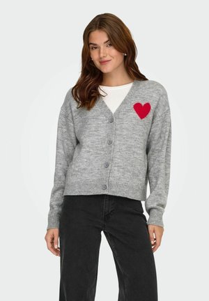 JDYVITTORIA  - Kofta - light grey melange