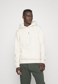 Tommy Jeans LINEAR HOODIE - Sudadera - beige/sand