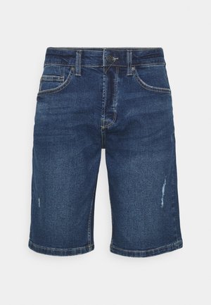 ONSAVI LIFE - Denim shorts - blue denim