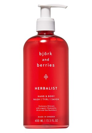 BJÖRK & BERRIES DUSCHGEL HERBALIST HAND & BODY WASH - Duschgel - transparent