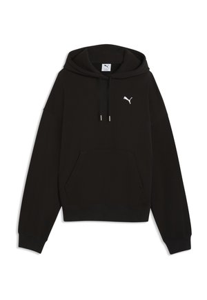 WARDROBE ESSENTIALS OVERSIZED  - Sweat à capuche - black