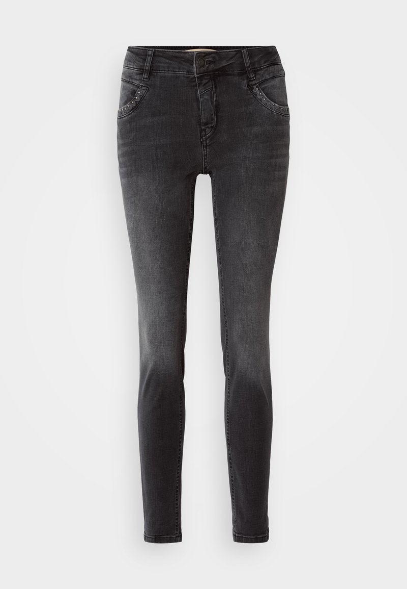 MOS MOSH Slim fit jeans grijs denim/greydenim