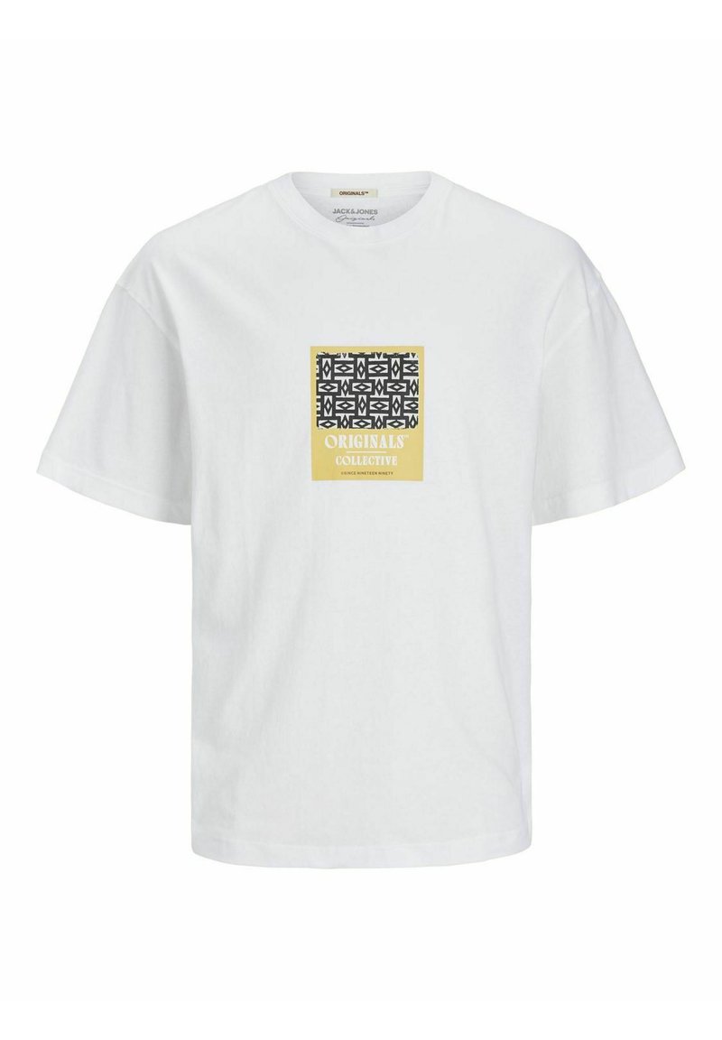 jack & jones T-shirt print crème