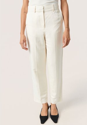 Soaked in Luxury SLRAGNA ALISHA - Chinos - pearled ivory