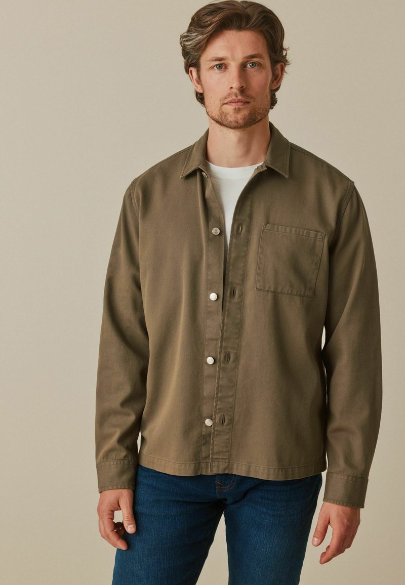 Giacca stile college con zip integrale | Beige | Tommy Hilfiger