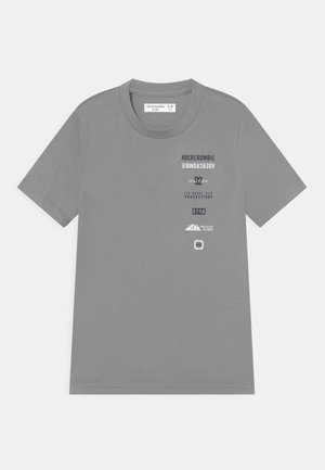 PRINT LOGO - T-shirt con stampa - grey