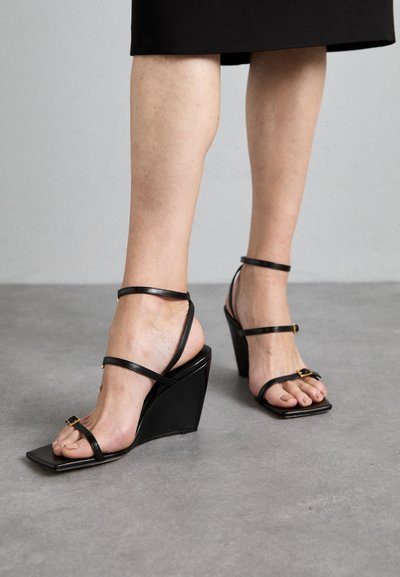 Wandler GAIA STRAPPY - Σανδάλια με πλατφόρμα - black