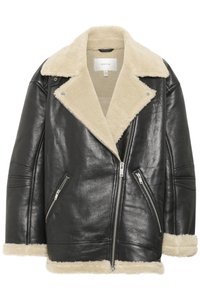 Gestuz SHILINA JACKET - Giacca di pelle - black