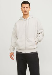 Jack & Jones PREMIUM - JPRBLUHARVEY ZIP HOOD UNISEX - Sweatjacke - moonbeam Thumbnail-Bild 1