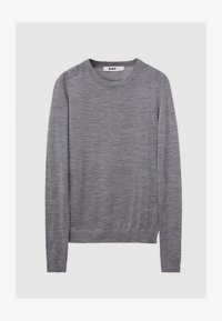 Unselected, medium grey melange