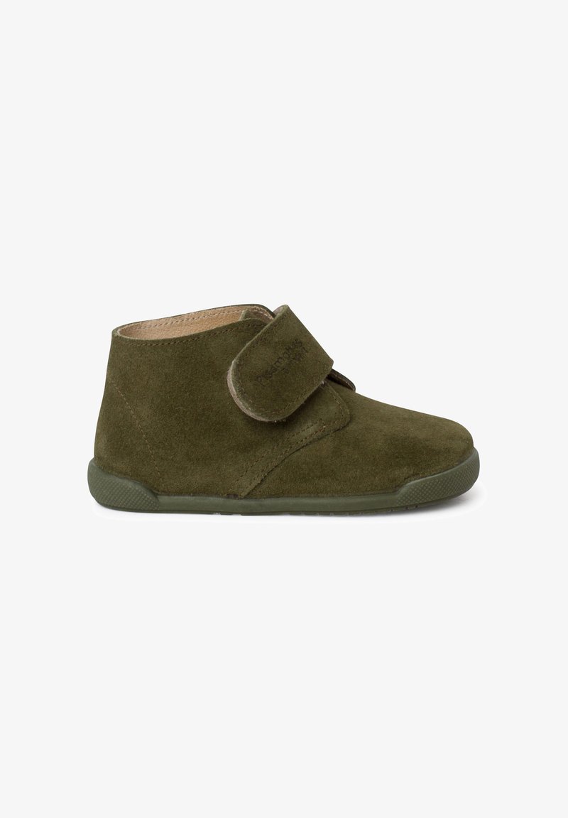 Pisamonas CIERRE ADHERENTE - Chaussures premiers pas - verde musgo