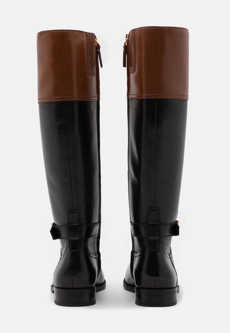 Lauren Ralph Lauren Baylee Boots Black Deep Saddle Black Zalando De