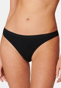 Schiesser 6ER PACK STRING - Perizoma - schwarz