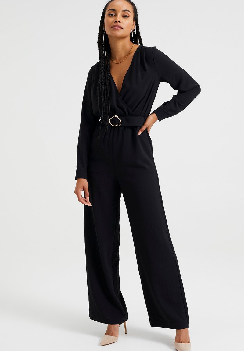 WE Fashion Jumpsuit black/zwart Zalando.nl