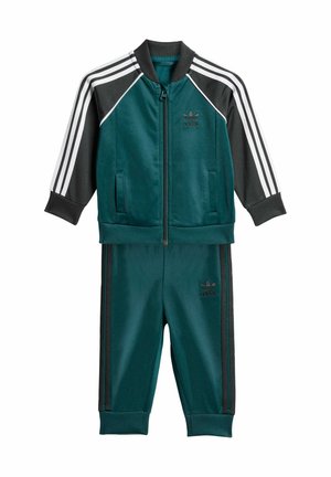 adidas Originals SET - Survêtement - aurora ivy   black   white