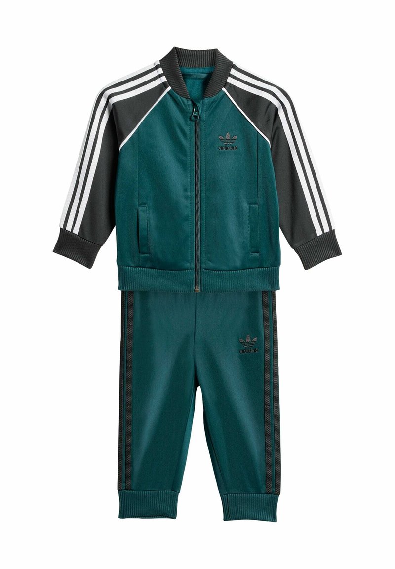 adidas Originals SET - Survêtement - aurora ivy   black   white