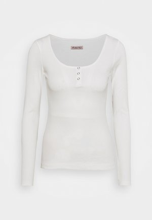 Long sleeved top - white