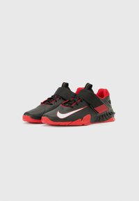 Nike Performance ROMALEOS 4 UNISEX - Training shoe - white/metallic silver/anthracite/wolf grey