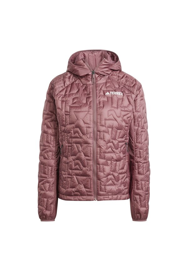 Winter jacket - burgundy3